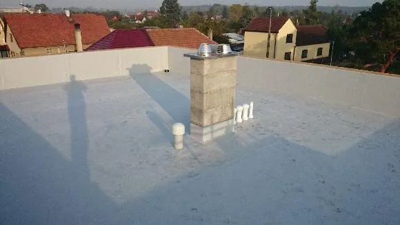 Hydroizolace střechy St. Boleslav